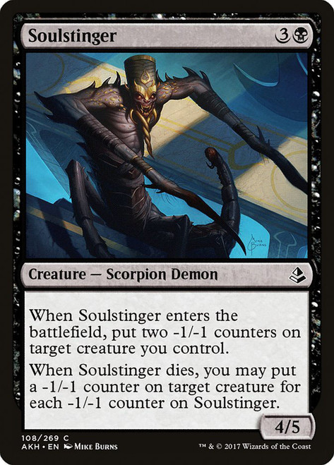 Soulstinger\nAmonkhet\nSingle\nMagic The Gathering