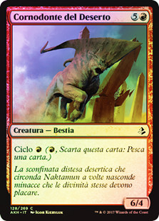 Desert Cerodon
Amonkhet (Foil) - Italian
Single
Magic The Gathering