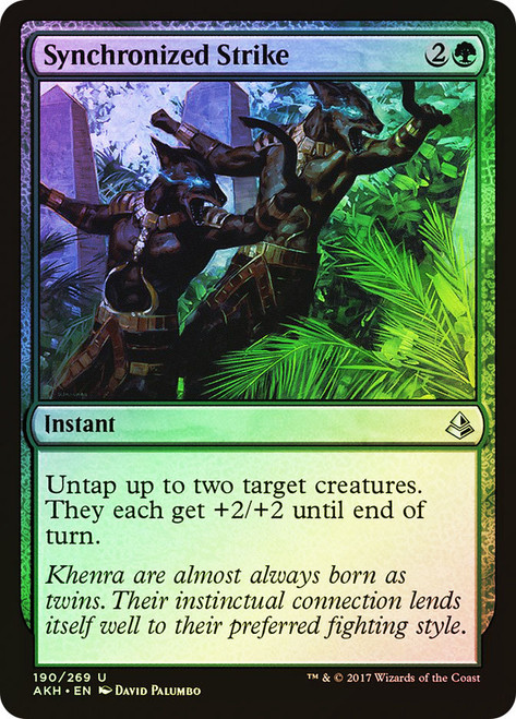 Synchronized Strike\nAmonkhet\nSingle\nMagic The Gathering