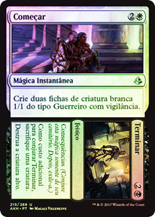 Start // Finish
Amonkhet - Portuguese
Single
Magic The Gathering