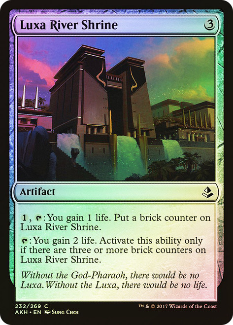 Luxa River Shrine\nAmonkhet\nSingle\nMagic The Gathering