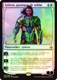 Gideon, Martial Paragon (Introductory Product)
Amonkhet (Foil) - French
Single
Magic The Gathering