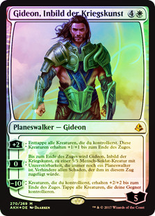Gideon, Martial Paragon (Introductory Product)
Amonkhet (Foil) - German
Single
Magic The Gathering
