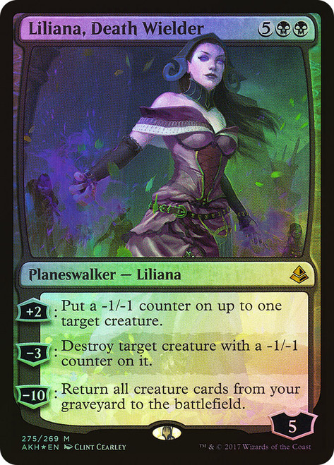 Liliana, Death Wielder (Planeswalker Deck)\nAmonkhet\nSingle\nMagic The Gathering