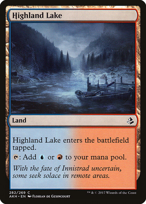 Highland Lake (Deck Builder's Toolkit)\nAmonkhet\nSingle\nMagic The Gathering