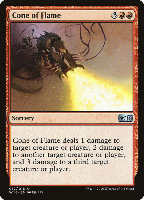 Cone of Flame\nWelcome Deck 2016\nSingle\nMagic The Gathering