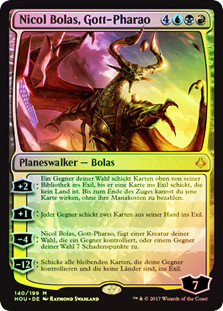 Nicol Bolas, God-Pharaoh
Hour of Devastation (Foil) - German
Single
Magic The Gathering