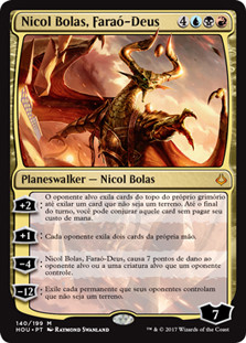 Nicol Bolas, God-Pharaoh
Hour of Devastation - Portuguese
Single
Magic The Gathering