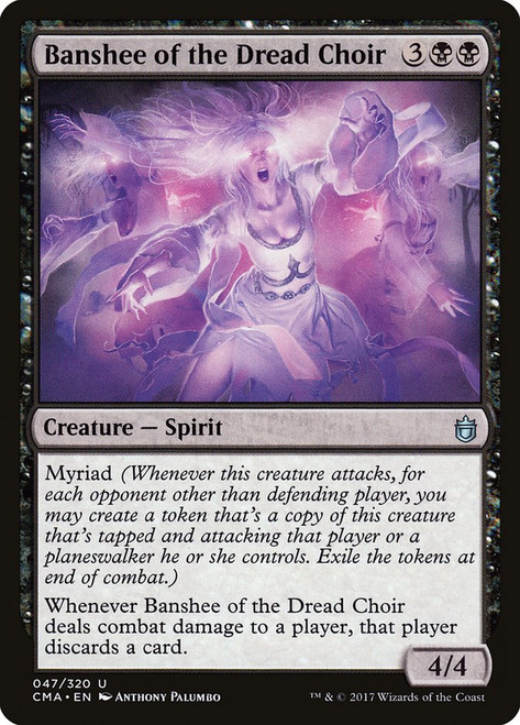 Banshee of the Dread Choir\nCommander Anthology\nSingle\nMagic The Gathering