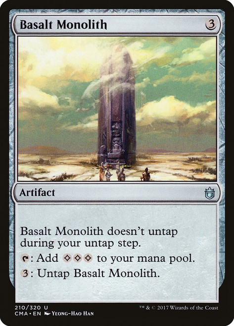 Basalt Monolith\nCommander Anthology\nSingle\nMagic The Gathering