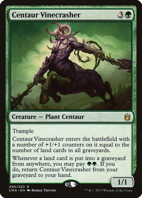 Centaur Vinecrasher\nCommander Anthology\nSingle\nMagic The Gathering
