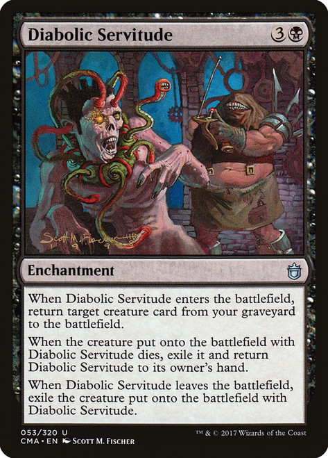 Diabolic Servitude\nCommander Anthology\nSingle\nMagic The Gathering