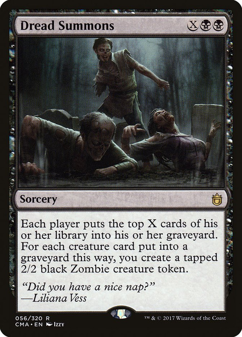 Dread Summons\nCommander Anthology\nSingle\nMagic The Gathering