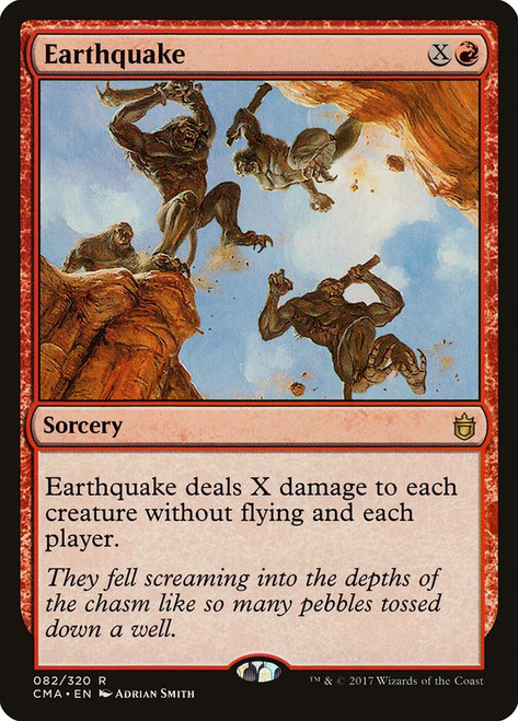 Earthquake\nCommander Anthology\nSingle\nMagic The Gathering