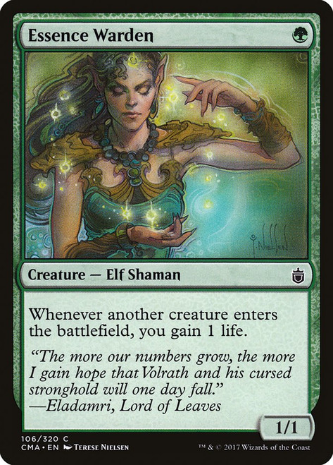 Essence Warden\nCommander Anthology\nSingle\nMagic The Gathering
