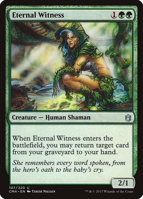 Eternal Witness\nCommander Anthology\nSingle\nMagic The Gathering