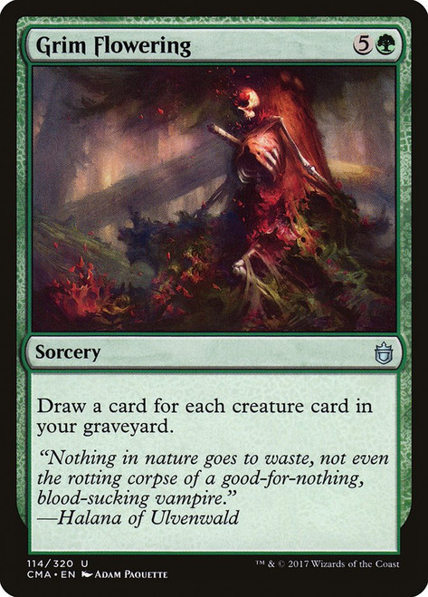 Grim Flowering\nCommander Anthology\nSingle\nMagic The Gathering