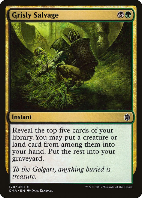 Grisly Salvage\nCommander Anthology\nSingle\nMagic The Gathering