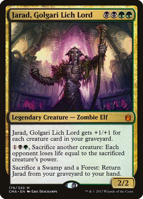 Jarad, Golgari Lich Lord\nCommander Anthology\nSingle\nMagic The Gathering