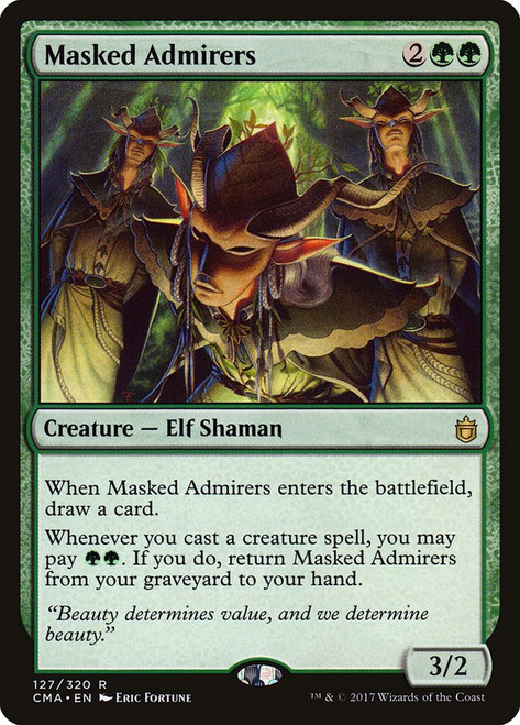 Masked Admirers\nCommander Anthology\nSingle\nMagic The Gathering