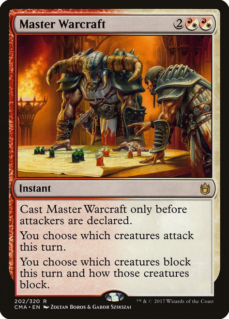 Master Warcraft\nCommander Anthology\nSingle\nMagic The Gathering