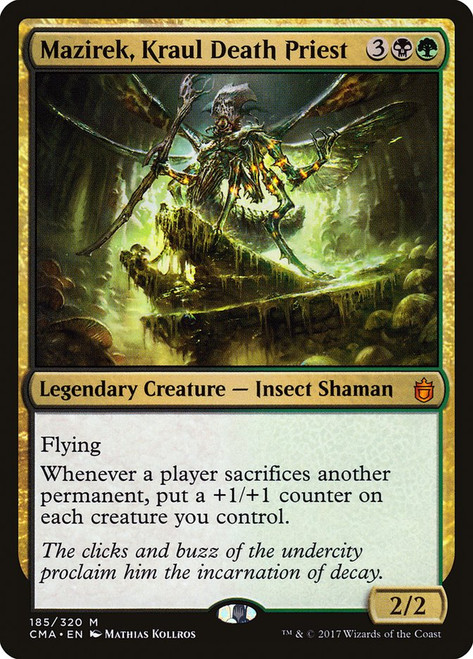 Mazirek, Kraul Death Priest\nCommander Anthology\nSingle\nMagic The Gathering