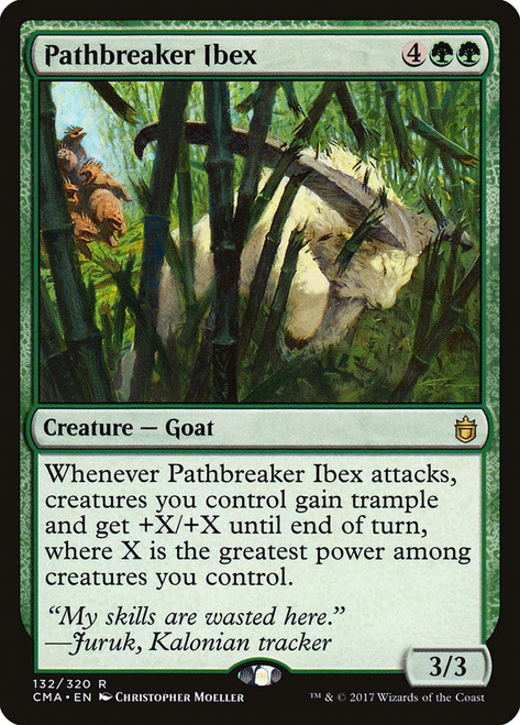 Pathbreaker Ibex\nCommander Anthology\nSingle\nMagic The Gathering