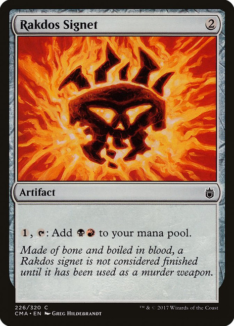 Rakdos Signet\nCommander Anthology\nSingle\nMagic The Gathering