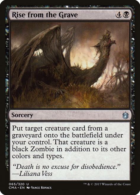 Rise from the Grave\nCommander Anthology\nSingle\nMagic The Gathering