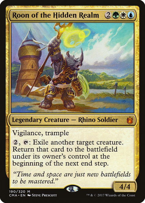 Roon of the Hidden Realm\nCommander Anthology\nSingle\nMagic The Gathering