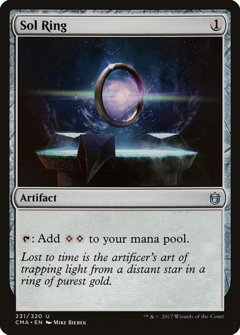 Sol Ring\nCommander Anthology\nSingle\nMagic The Gathering