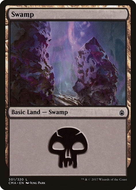Swamp (#301)\nCommander Anthology\nSingle\nMagic The Gathering