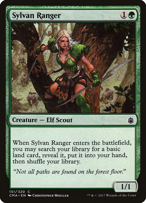 Sylvan Ranger\nCommander Anthology\nSingle\nMagic The Gathering