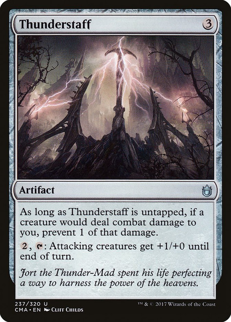 Thunderstaff\nCommander Anthology\nSingle\nMagic The Gathering