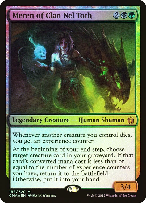 Meren of Clan Nel Toth\nCommander Anthology\nSingle\nMagic The Gathering