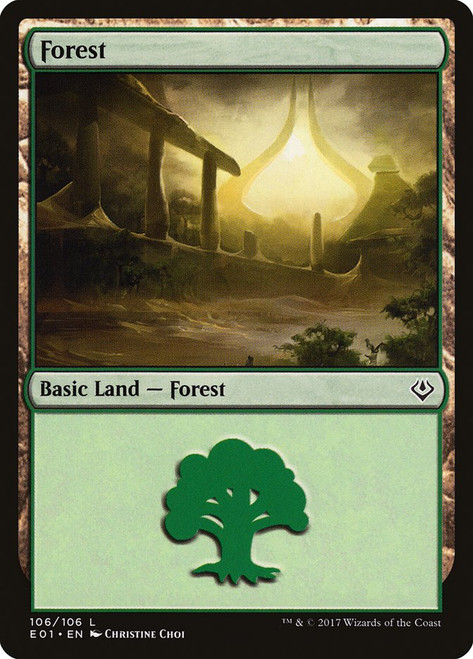 Forest (#106)\nArchenemy: Nicol Bolas\nSingle\nMagic The Gathering