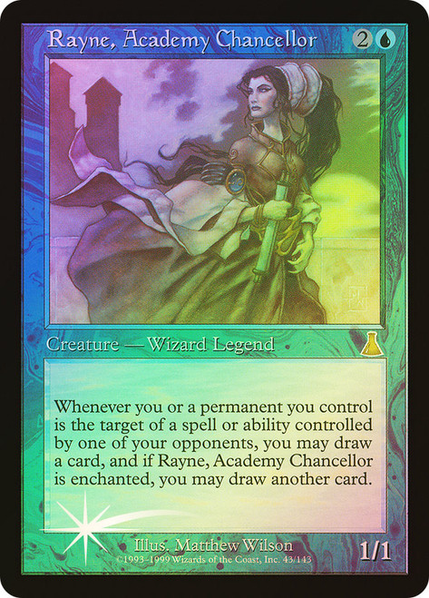 Rayne, Academy Chancellor\nUrza's Destiny\nSingle\nMagic The Gathering