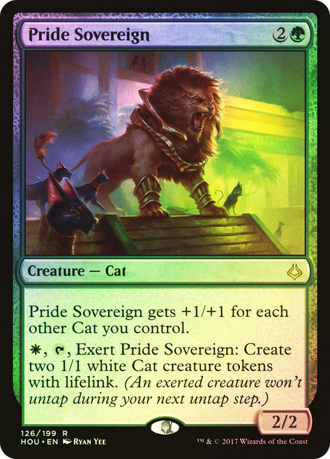 Pride Sovereign\nHour of Devastation\nSingle\nMagic The Gathering