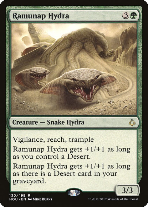 Ramunap Hydra\nHour of Devastation\nSingle\nMagic The Gathering