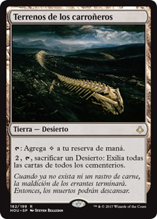 Scavenger Grounds
Hour of Devastation - Spanish
Single
Magic The Gathering
