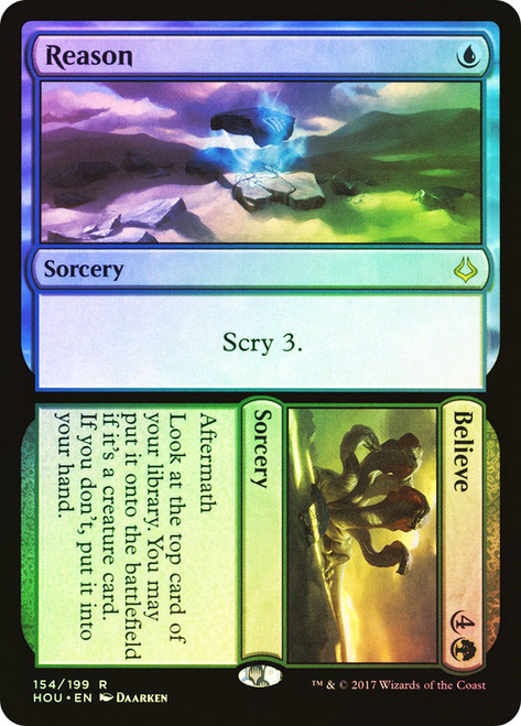 Reason // Believe
Hour of Devastation
Single
Magic: The Gathering