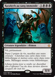 Razaketh, the Foulblooded
Hour of Devastation - French
Single
Magic The Gathering