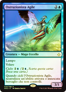 Nimble Obstructionist
Hour of Devastation (Foil) - Italian
Single
Magic The Gathering