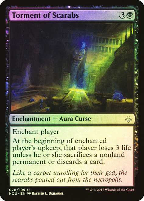 Torment of Scarabs\nHour of Devastation\nSingle\nMagic The Gathering