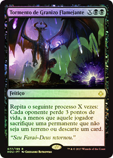 Torment of Hailfire
Hour of Devastation (Foil) - Portuguese
Single
Magic The Gathering