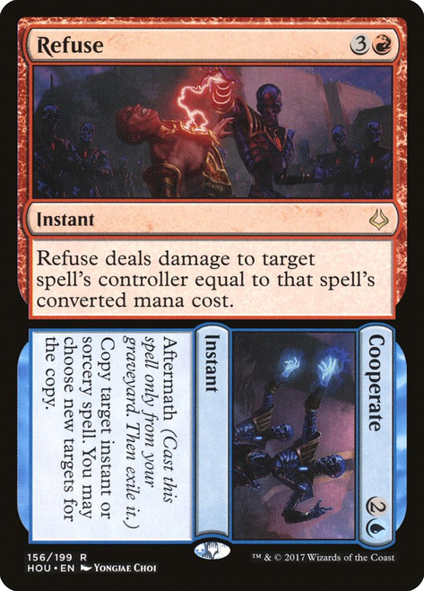 Refuse // Cooperate
Hour of Devastation
Single
Magic: The Gathering