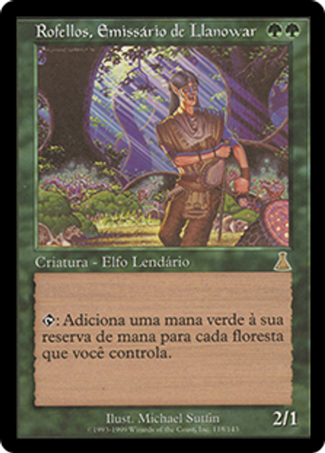 Rofellos, Llanowar Emissary | Urza's Destiny - Portuguese | Star City 