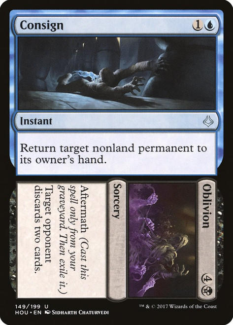 Consign // Oblivion
Hour of Devastation
Single
Magic: The Gathering