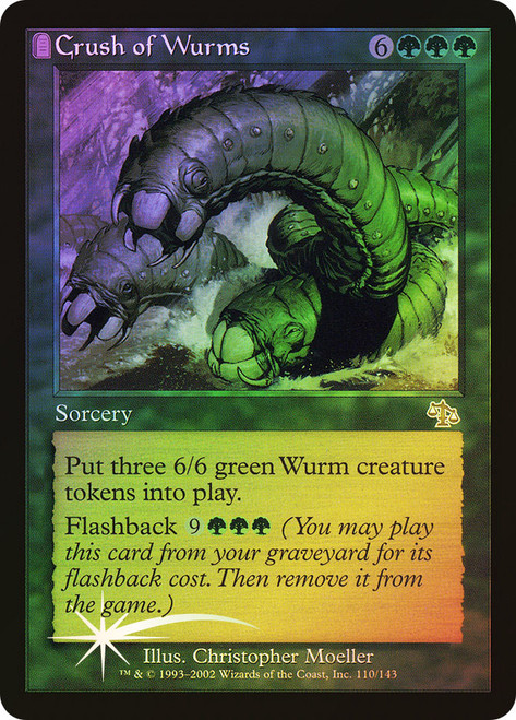 Crush of Wurms\nJudgment\nSingle\nMagic The Gathering