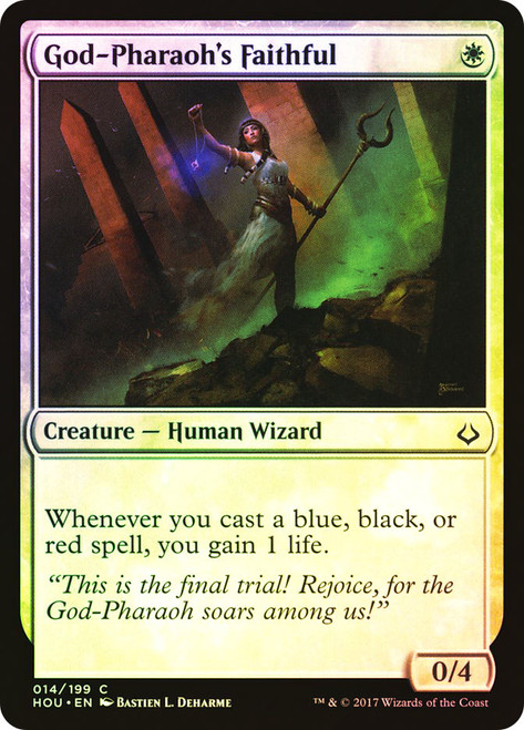 God-Pharaoh's Faithful\nHour of Devastation\nSingle\nMagic The Gathering